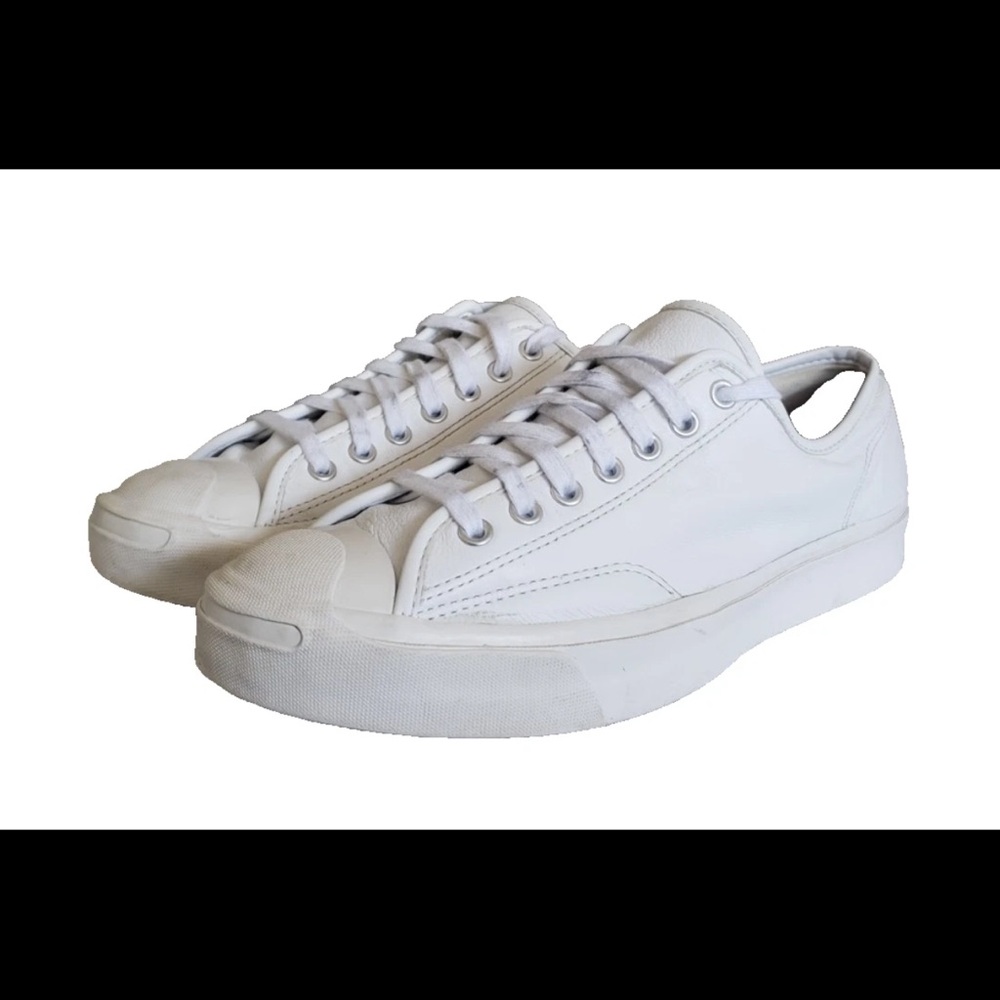 Jack Purcells white leather mens 9.5 - Picture 2 of 11
